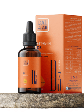 DAL FOR ALL دال فور أوول، فيتامين د3، نقط